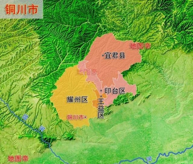 铜川市属于中国哪个省，铜川市的最新行政区计划