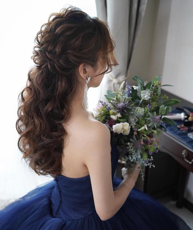2022最流行的新娘发型大全，最美新娘发型图片大盘点