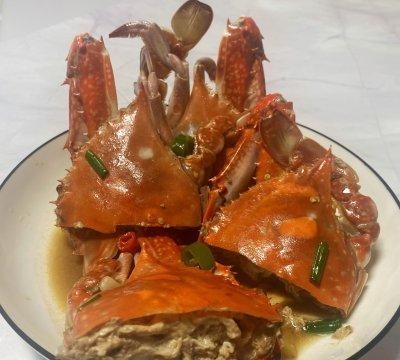 梭子蟹怎么做好吃又简单，家常红烧梭子蟹烹饪方法