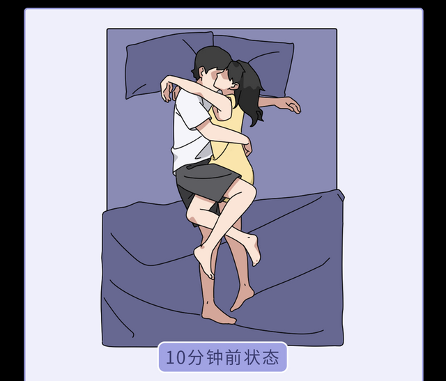 男人和女人睡觉怎么才舒服，情侣同床睡觉舒服姿势大全