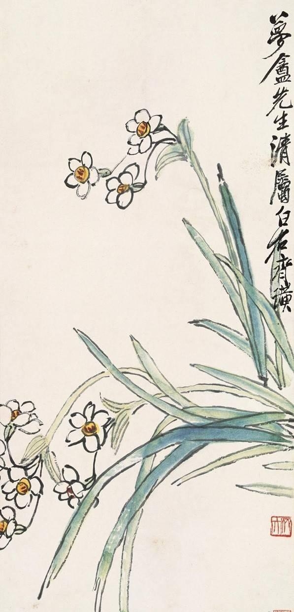 古代水仙花寓意什么，水仙的寓意解析和历代名作