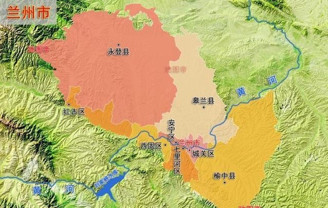 兰州是哪个省的，介绍中国行政区划甘肃省兰州市