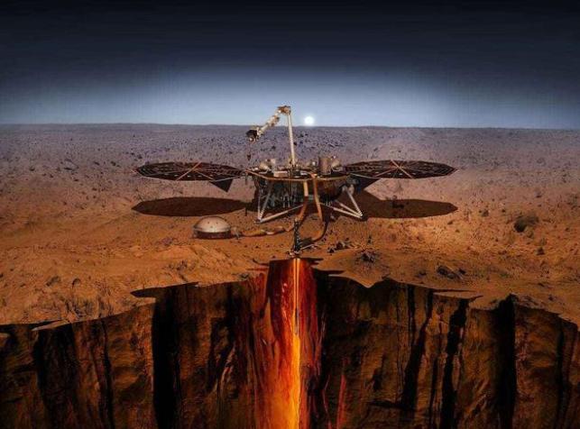 洞察号登陆火星最新动态,火星气压也要比地球的海平面气压低得多